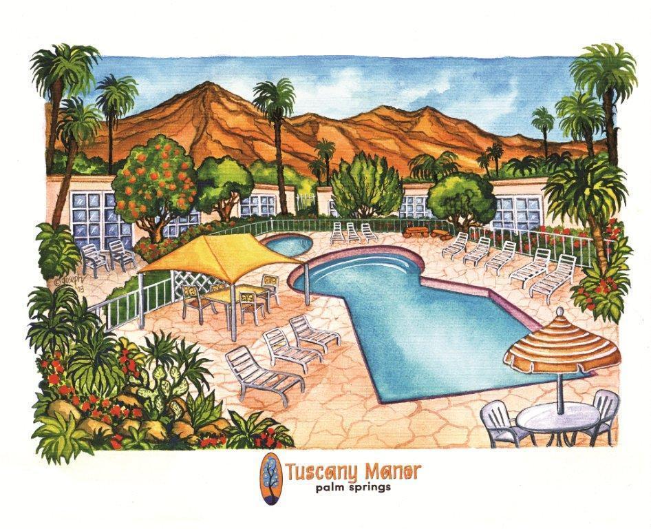 Tuscany Manor Palm Springs Exterior photo